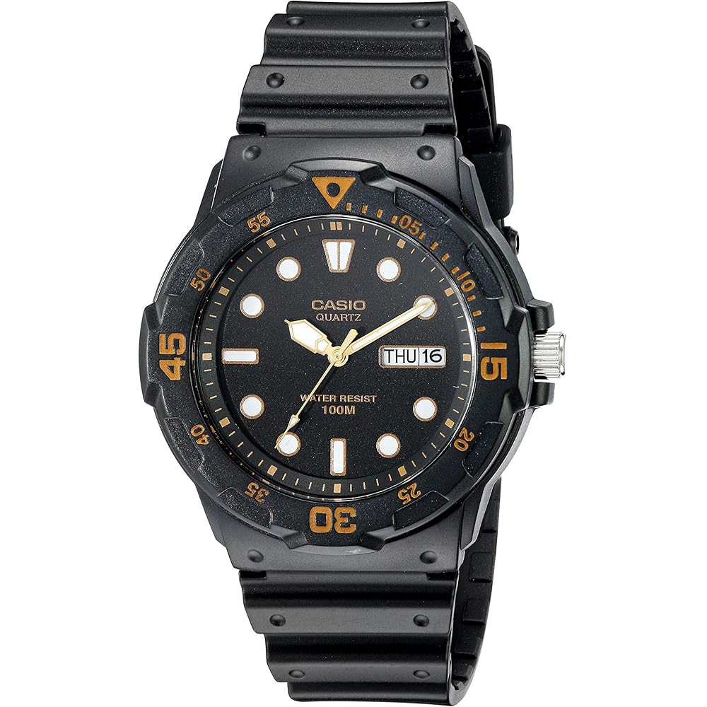 Casio MRW-200H-1EV Analog Watch Black Men s Standard Model Waterproof 200m