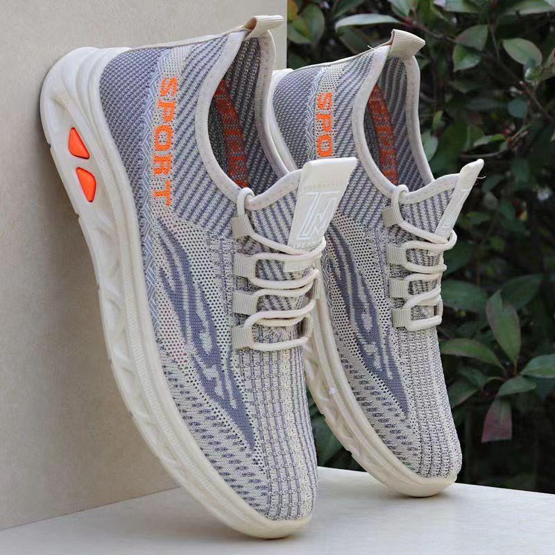 Lightweight coconut shoes spring and summer soft-soled mesh casual shoes breathable running sneakers cloth shoes 38 (standard code)