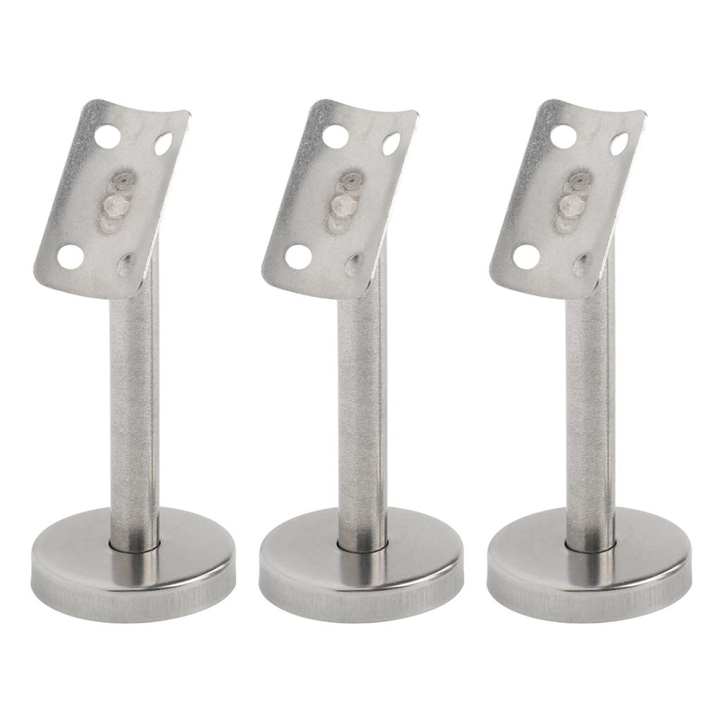 Home Improvement Adjustable Stair Support Handrail Bracket Silver Commercial Setting Residential Use Robust Design