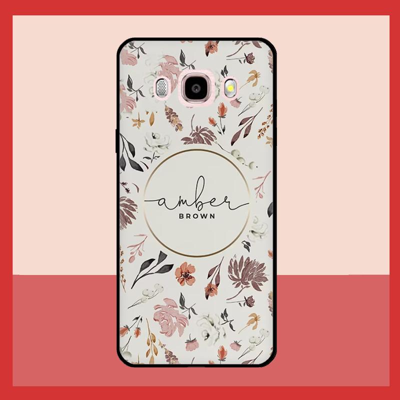 

Custom Autumn Leaves Botanical Name Case For Samsung Galaxy J3 J5 J7 2017 A3 A5 J1 2016 A7 A9 J8 A6 A8 J4 J6 Plus 2018 Coque J6 2018 - J600