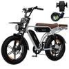 Velopro M9 Elektrofahrrad 250W Motor 20" Reifen Vollgefedert Erwachsenen-Elektrofahrrad 48V 35Ah Hydraulische Bremsen 7 Gänge Mit Alarm & NFC
