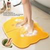 1PC Little Dinosaur Foot Rubbing Massage Artifact To Remove Dead Skin Artifact Bathroom Bath Mat Foot Stepping Foot Rubbing Foot Non-slip Floor Mat