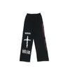 Koreański Styl Harajuku Y2K Graffiti Szerokie Spodnie Dresowe - Trend Unisex