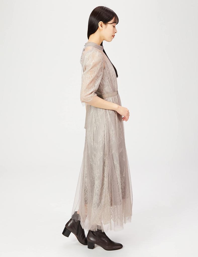 Snidel Prikkig Lagerdelad Russell Spetsklänning