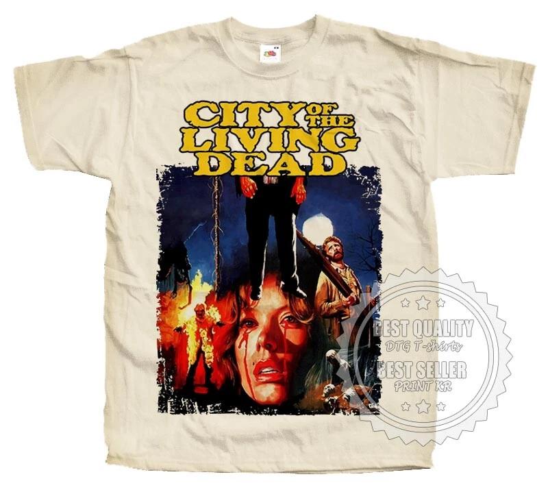 

City of the Living Dead T SHIRT TEE V3 Horror Vintage Natural sizes S to 5XL 4XL
