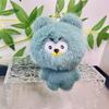 Charming Bear Miniature Plush Toy Cute Owl Pendant For Bags And Accessories Keychain