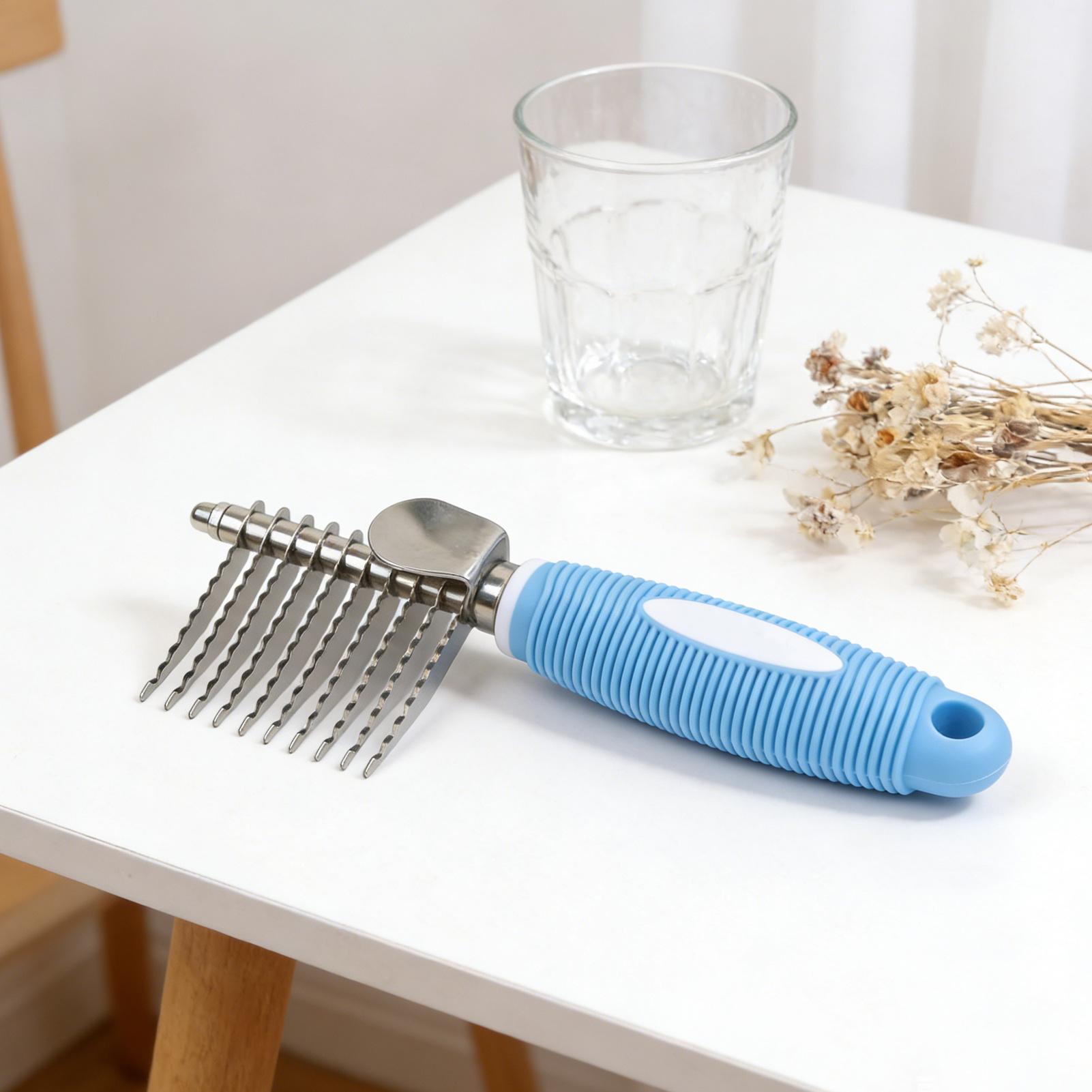 

Dog Brush For Shedding Gentle Pet Grooming Tools Cat Hair Brush Undercoat Detangling Comb For Puppy Kitten Short Home Indoor China Mainland