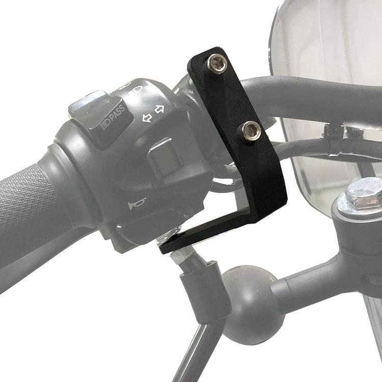 Rearview Mirror Sturdy Mounting Bracket For Honda Rebel 500 Cm300 Cm500 Bikes