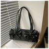 2026 New Model Features Niche High-end Underarm Bag Trendy Bow Design Fashiable Women's Pillow Bag, and A Crossbody Handbag