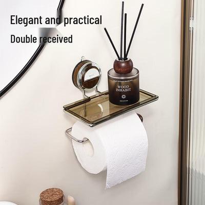 Stainless Steel Wall-Mounted Toilet Paper Holder