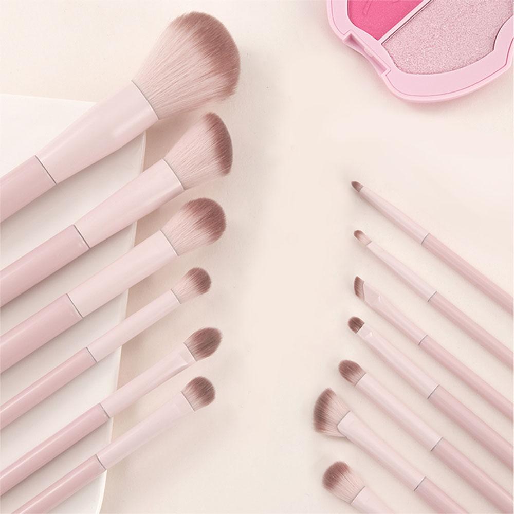 13 PCS Full Set Soft Makeup Brush Kit with Powder, Blush, Foundation, Eyeshadow Brushes