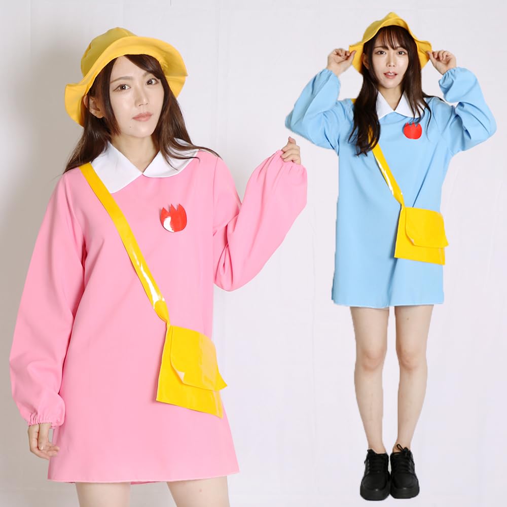 

Pretend Kindergarten Cosplay Costume Uniform for Women [MAKE CHEERFUL] (M, Pink) розовый