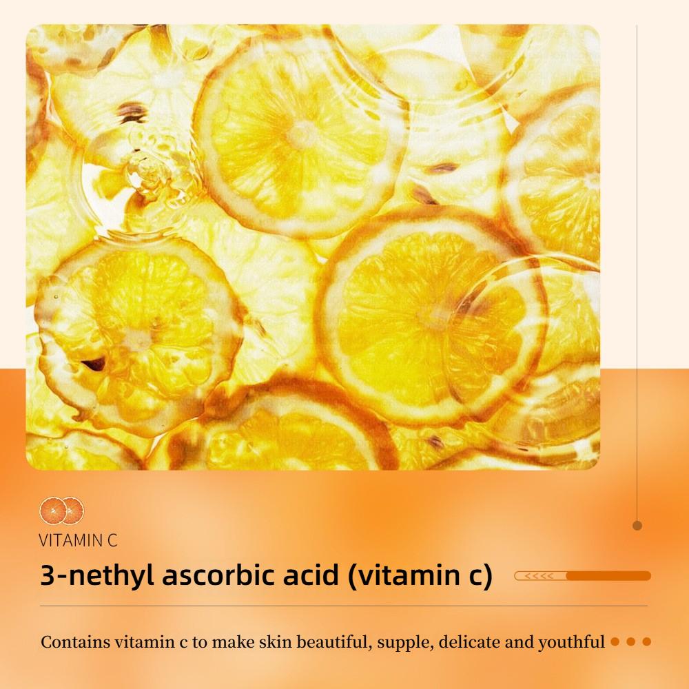 20 STÜCKE Vitamin C Aufhellendes Serum Feuchtigkeitsspendende Feuchtigkeitsspendende Verjüngende Glättet Feine Linien Lifting Straffende Gesichtspflege