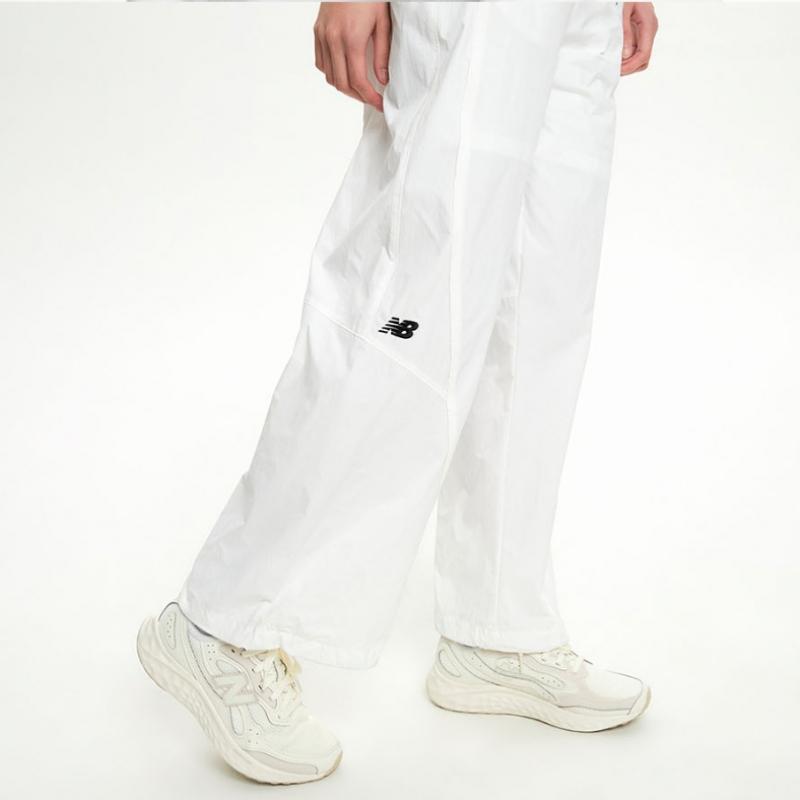 New Balance Nbntf2w312 Women Woven Wide Pants  White 