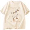 These Fun and Trendy Goose Tshirts Are Perfect for Summer If You Dare Mess with A Loudspeaker Youre in For A Beating Women