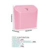 Car Mounted Garbage Bin with Lid Hanging Storage Bin Mini Press Type Side Door Garbage Storage Bin