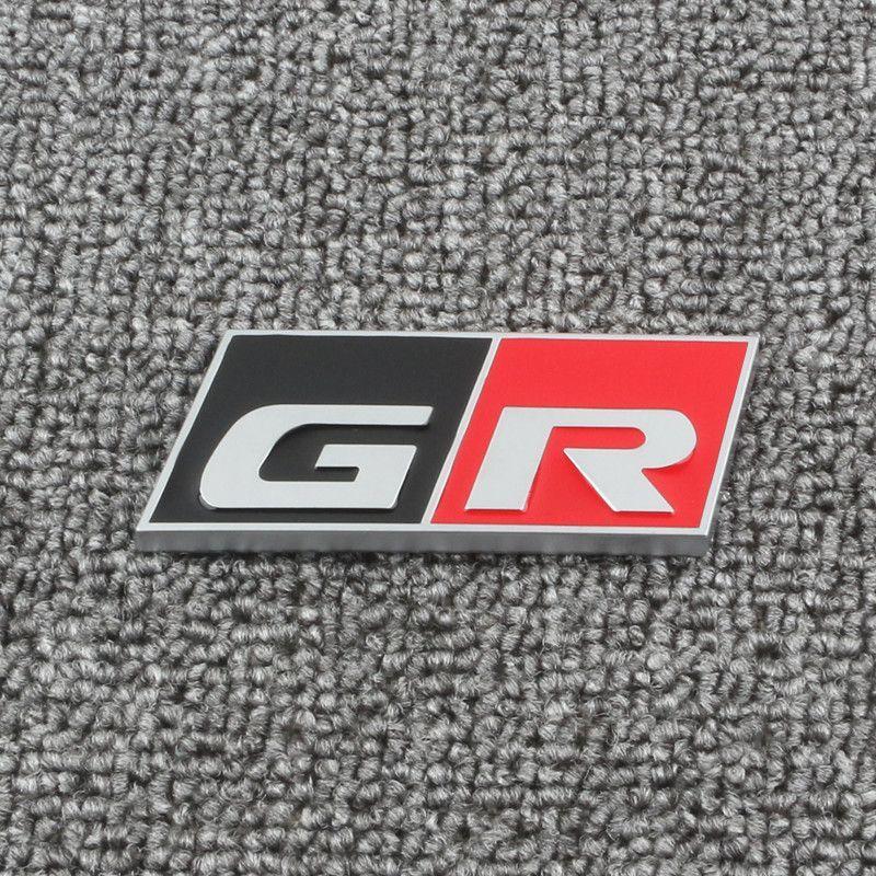 Toyota GR GRSPORT GR MN Metalowy Emblemat Naklejka na Tylną Lampę