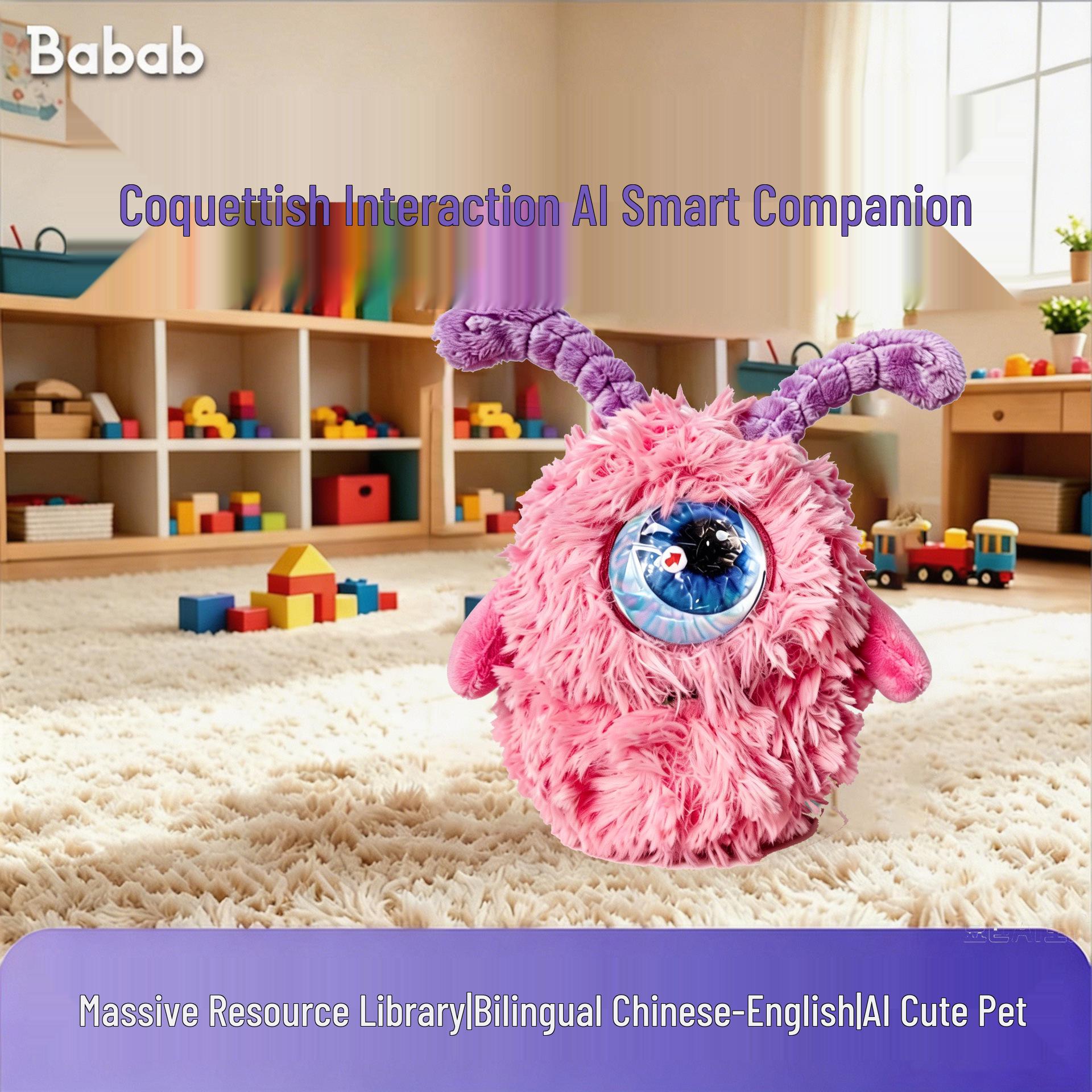 Smart AI Plush Desk Buddy: Perfect Companion & Gift