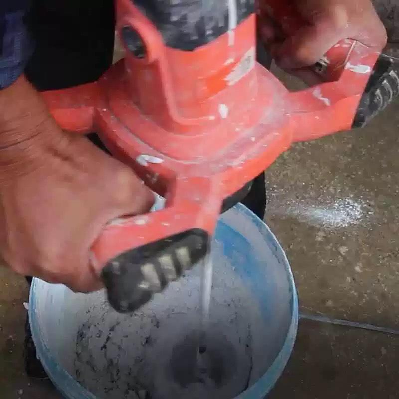 High-Power Electric Mixer for Putty, Paint, and Ash