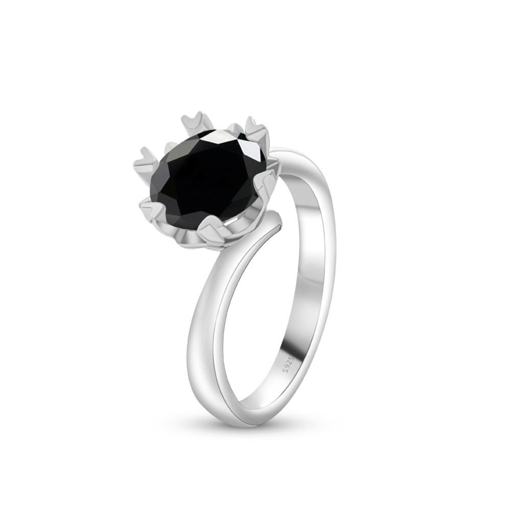 

8mm Snowflake Moissanite Ring Fashion Luxury D VVS1 High Quality Jewelry US Size 8 чёрный
