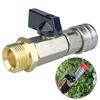 As Shown In The Figure High Pressure Washer High Pressure Washer Hose Switch Water Flow Quick Connector Brass Material