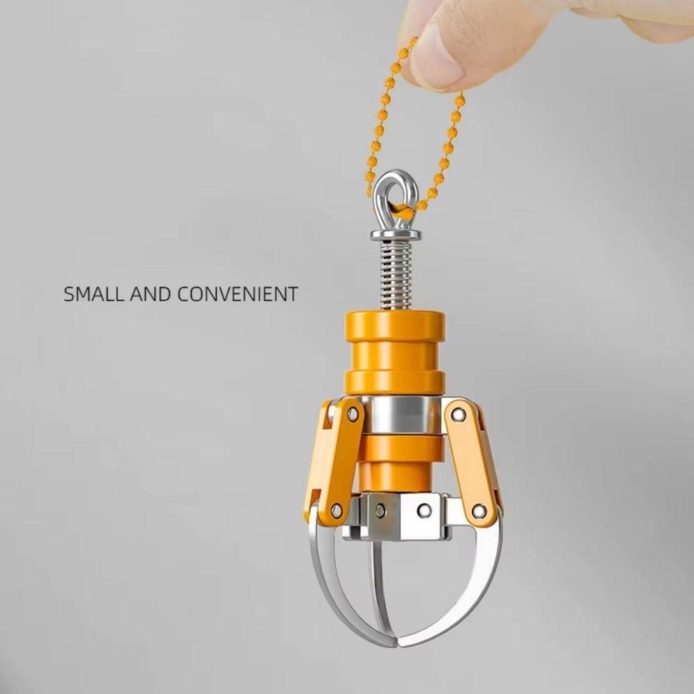 Simulation Catch Dolls Claw Model Press Type Grasping Claws Key Chain  School Bag