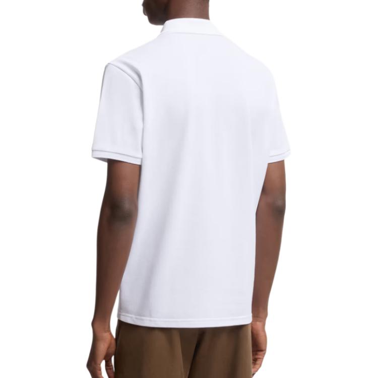 Moncler Logo Patch Short Sleeved Polo Shirt K20918A0001484556002