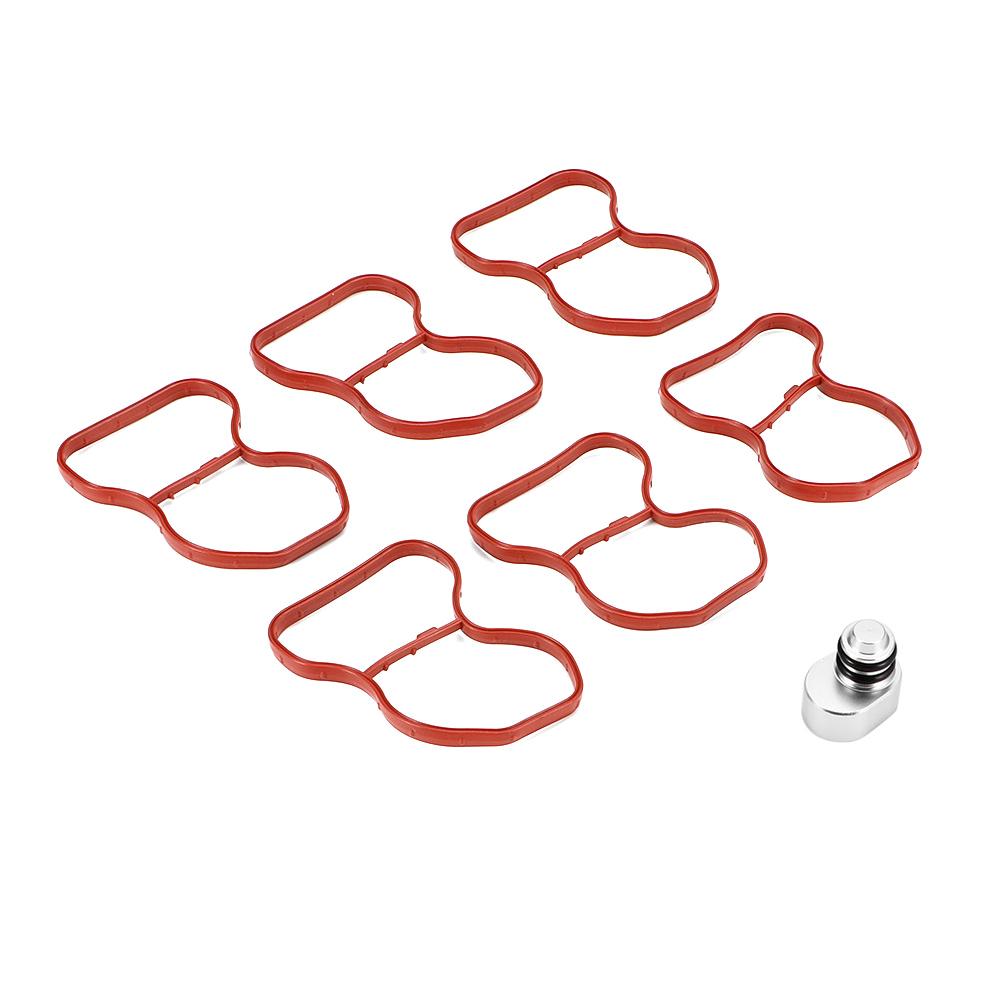 Diesel Engine Swirl Flap with Gasket Kit Set Fits for N57 N57S E90 E91 E92 E93 F07 F10 F11
