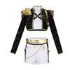 Rumi Cosplay Costume Anime Teenager Adult Girls K-POP Cosplay Outfit Halloween Women Kpop Golden Black