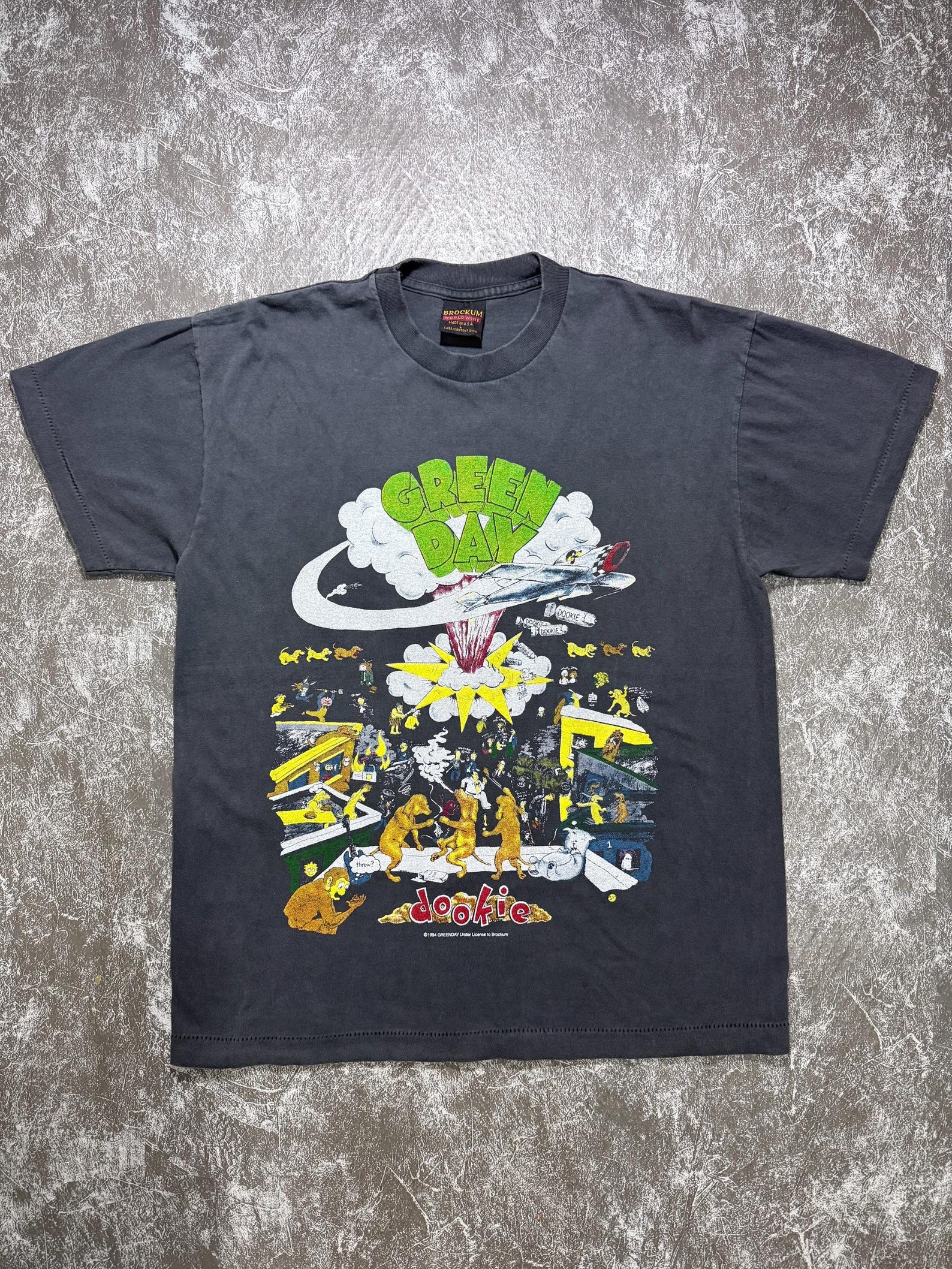 Vintage Y2K Graphic Tee | Double Sided Print | Black Streetwear Shirt 2XL