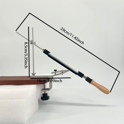 Afilador de cuchillos de ángulo fijo para el hogar Simple y rápido Afila Cuchillo de cocina abrasivo Diamante Rectificado rectificado Herramienta afiladora profesional