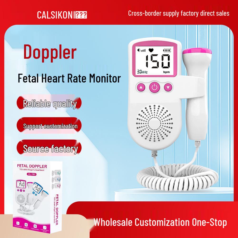 Fetal Heart Rate Monitor Home Doppler for Pregnant Women