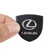 Pegatina Decorativa de Insignia para Maletero de Coche de Aluminio para Lexus RX NX GS IS200 IS250 CT200H GS300 NX300H RX400H NX200t ES250 GS350