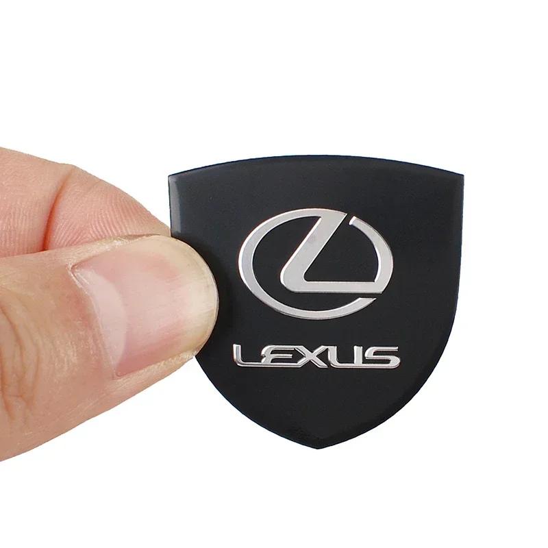 Pegatina Decorativa de Insignia para Maletero de Coche de Aluminio para Lexus RX NX GS IS200 IS250 CT200H GS300 NX300H RX400H NX200t ES250 GS350