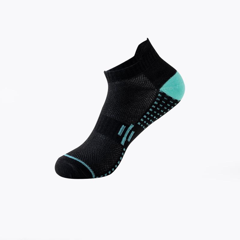 Men's Breathable Mesh Summer Socks - Casual Sports Style in Black, White, and Gray.
