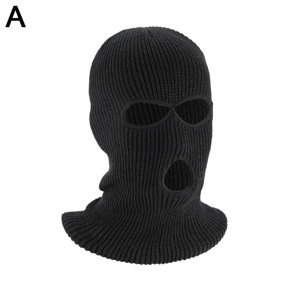 Spoof Car Seat Cover Masked Person Knitted Headgear Halloween Headrest Cover Decoration Car Anti-theft Warning Accessories
