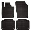 Dywaniki Samochodowe Gumowe Do: Volvo S90 II Sedan (2016-) - Czarne, Dopasowane