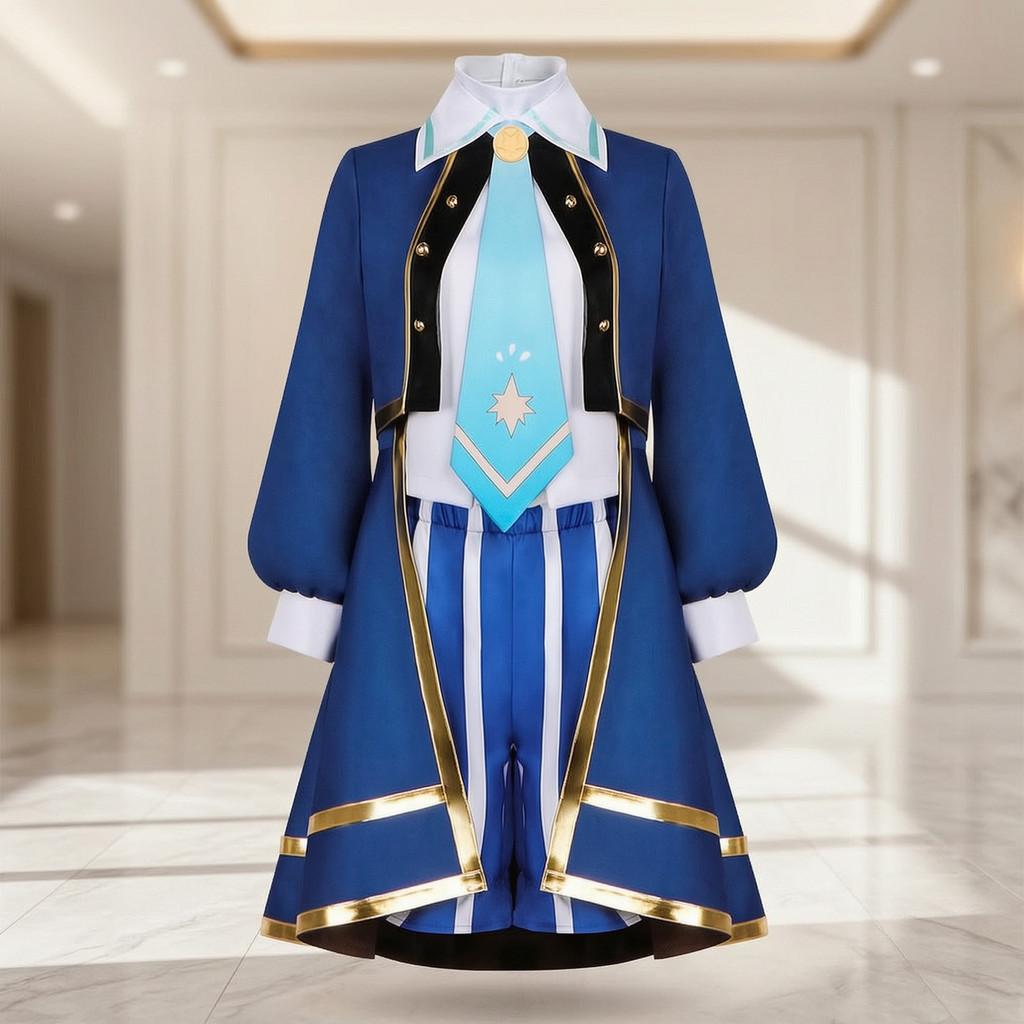 Roco Kingdom Louis Cosplay Costume With Uniform Fabric For Anime Fans
