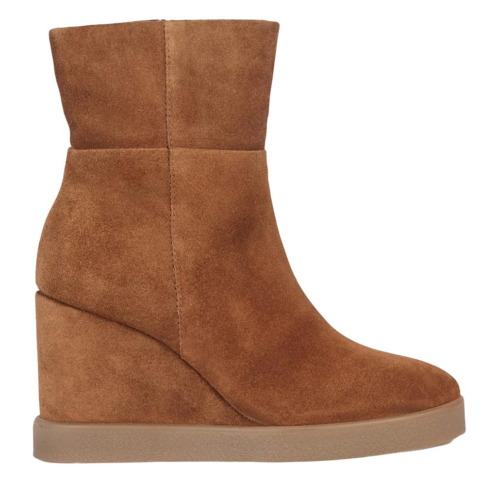 Geox Damen D Eildea B Keil-Ankle-Boots aus Lackleder