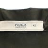 Prada Made In Italy Long Sleeve Open Color Shirt 42 Green Women Used