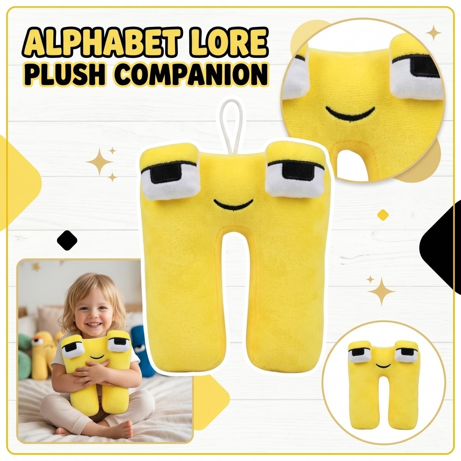 Soft Plush Alphabet Character Toy Stuffed Animal Educational Learning Toy for Kids and Collectors Unique Design Comfortable Material One Size