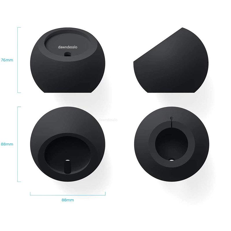 Desk Ball Shape Magnetic Silicone Charging Holder for Magsafe Apple IPhone 12 Pro Mac Safe Wireless Charger Dock Station Stand