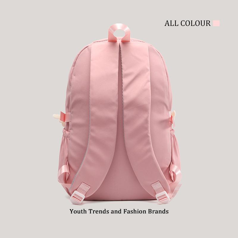 Soft sister schoolbag cute cartoon doll beautiful girl campus backpack large capacity student backpack tide