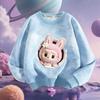 Girls' Fashion Hoodie, Spring and Autumn Children's LBB Loose Long-sleeved Hoodie