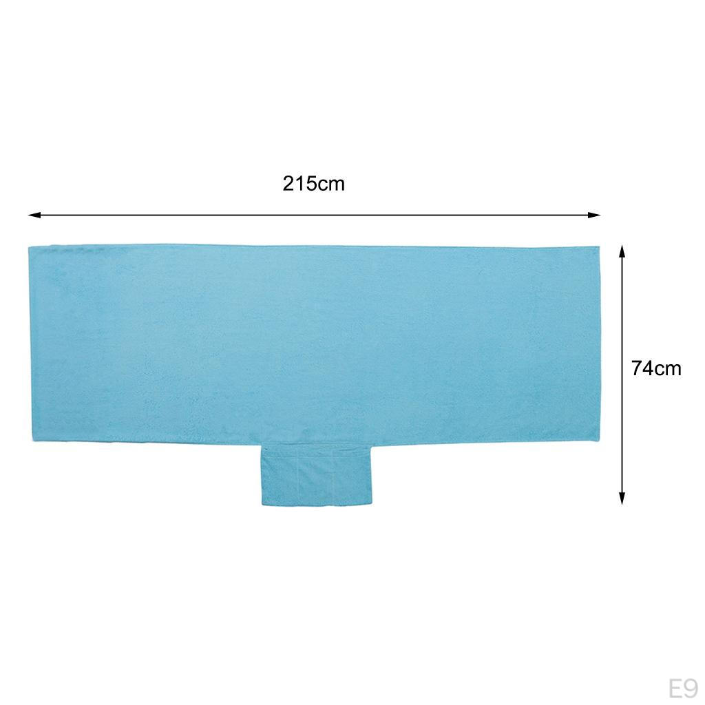 Пляжний рушник Поглинаючий Для шезлонга Басейну Плавання Кемпінгу Засмагання