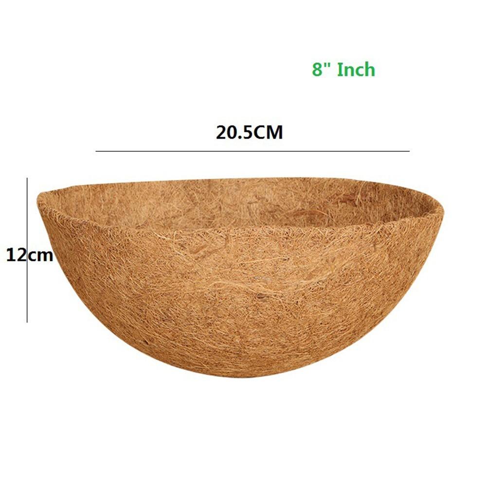 8-16 Inch Hanging Basket Liner Coconut Coco Fiber Premium