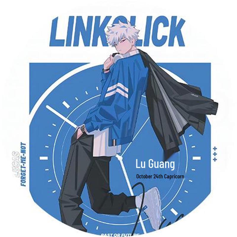 Link Click Peripherals: Extra-Large Acrylic Standee - Exquisite Qiao Ling & Lu Guang Desktop Ornament