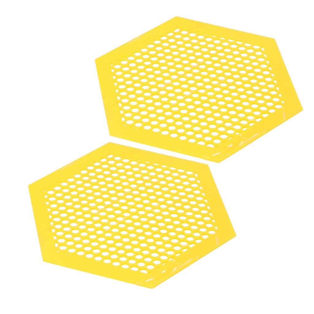 2pcs 3D Printed Floating Bee Island Professional Bees Waterer Plate for Thirsty Pollinators Outdoor