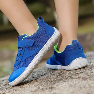 Zapatos anchos descalzos | Zapatillas minimalistas para niños y niñas Zapatillas ligeras para niñas y niños
