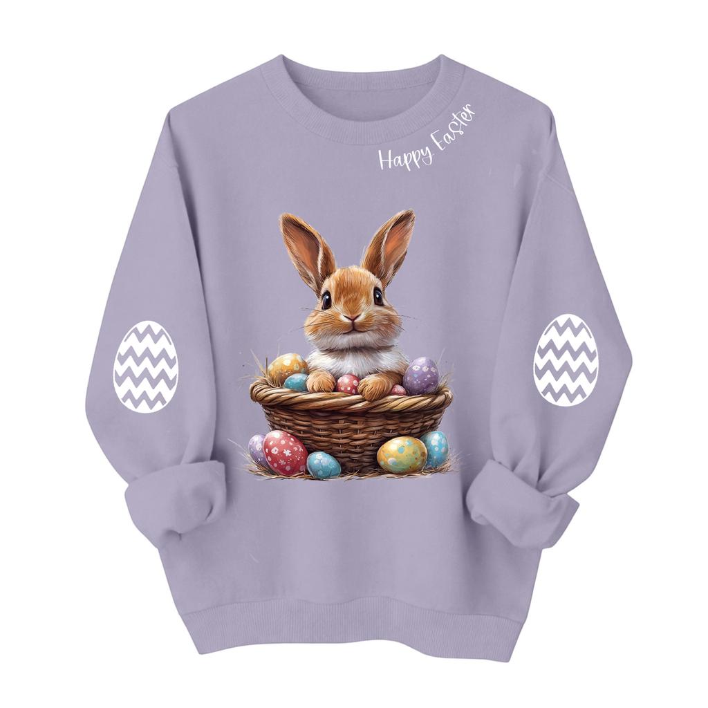 Crewneck Sweatshirt For Women Fall Graphic Sweatshirts Vacation Long Sleeve Drop Shoulder Pullover